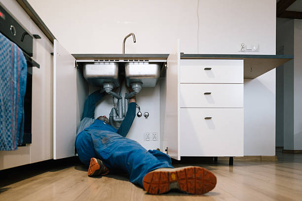Professional Drain Cleaning technician working in Bloomington, MN